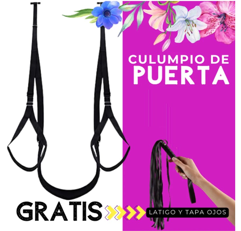 Columpio de Puerta GRATIS Látigo y TapaOjos