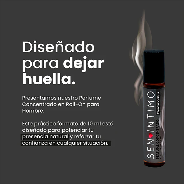 Pheromone Infused Parfum Vicious x 10 Ml Sen Intimo Usa - Imagen 2